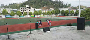 【貴州安撫】專業榴莲视频APP色版音響為校園運動會加油助慶