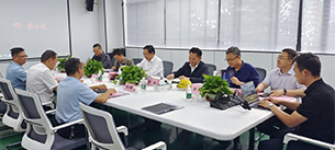 德州市天衢新區黨工委副書記、管委會主任王大山等一行到我司-廣東萬昌科技實業有限公司參觀考察